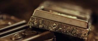 Что можно сделать из черного шоколада?